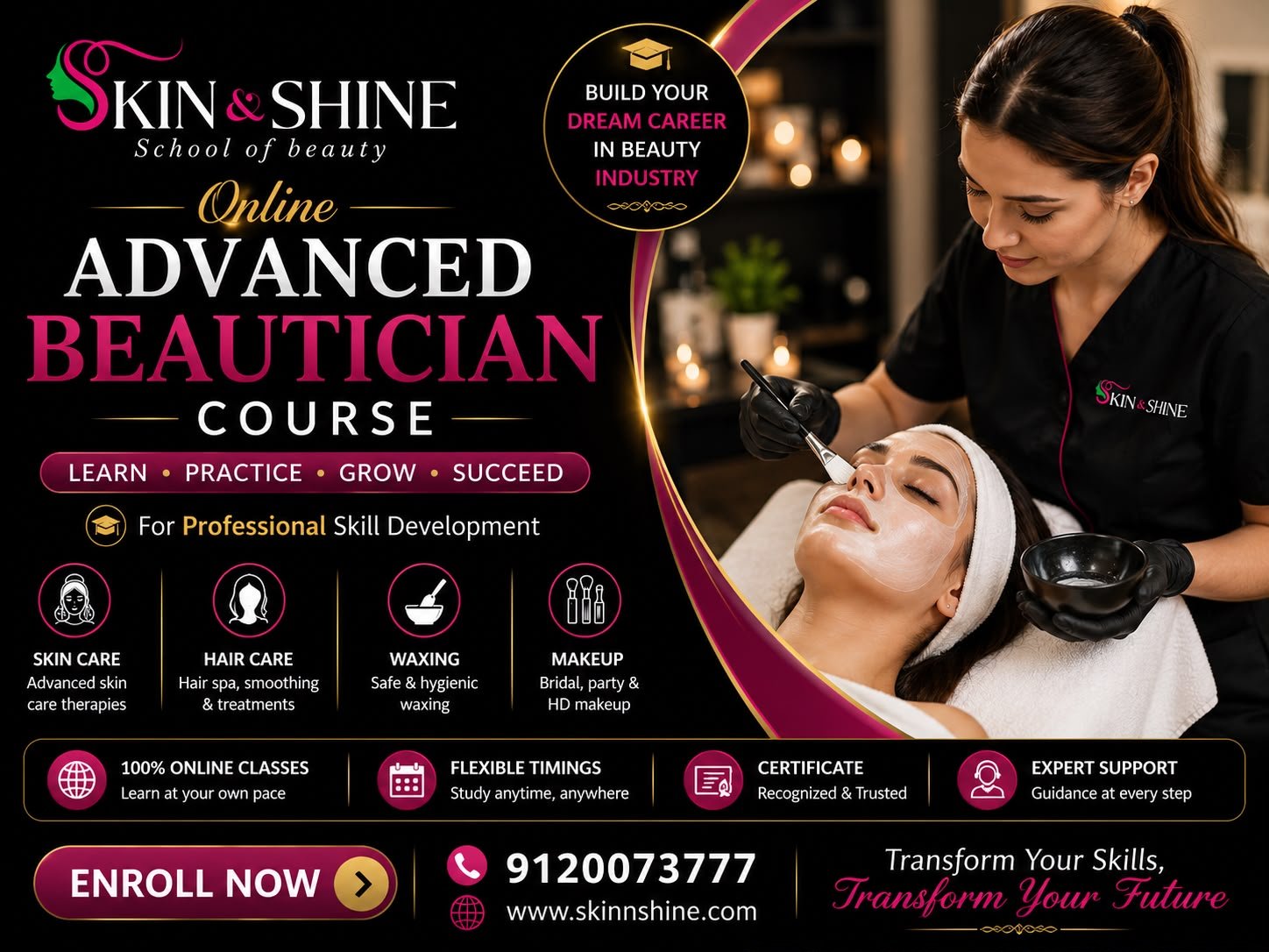 Advanced Beautician Course