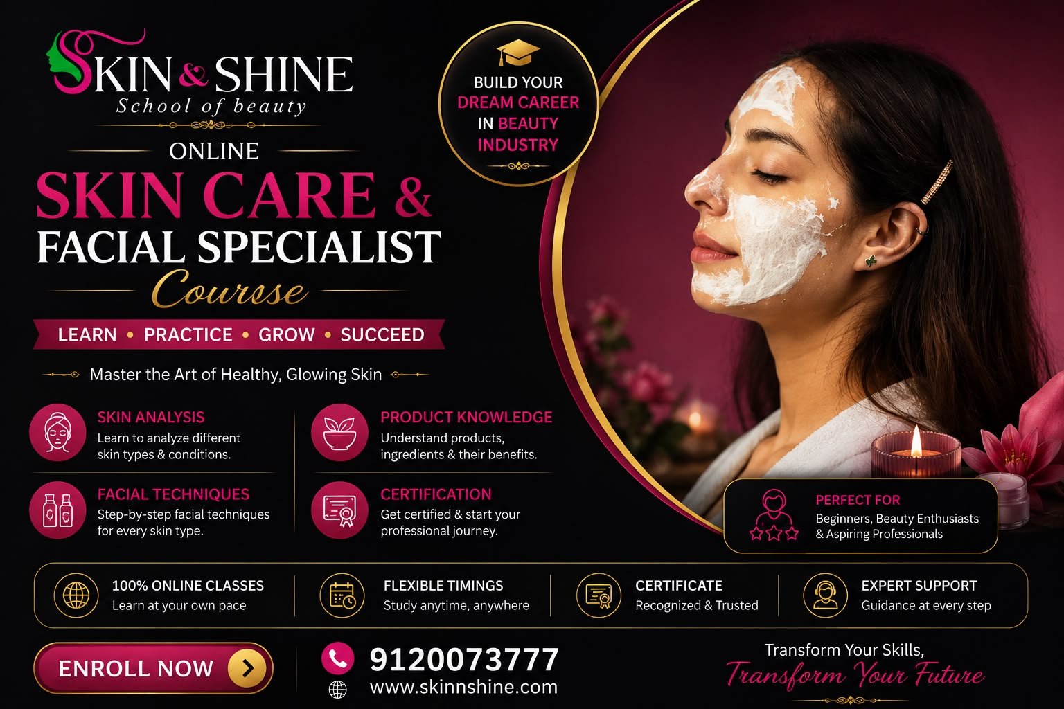 Skin Care & Facial Specialist Course